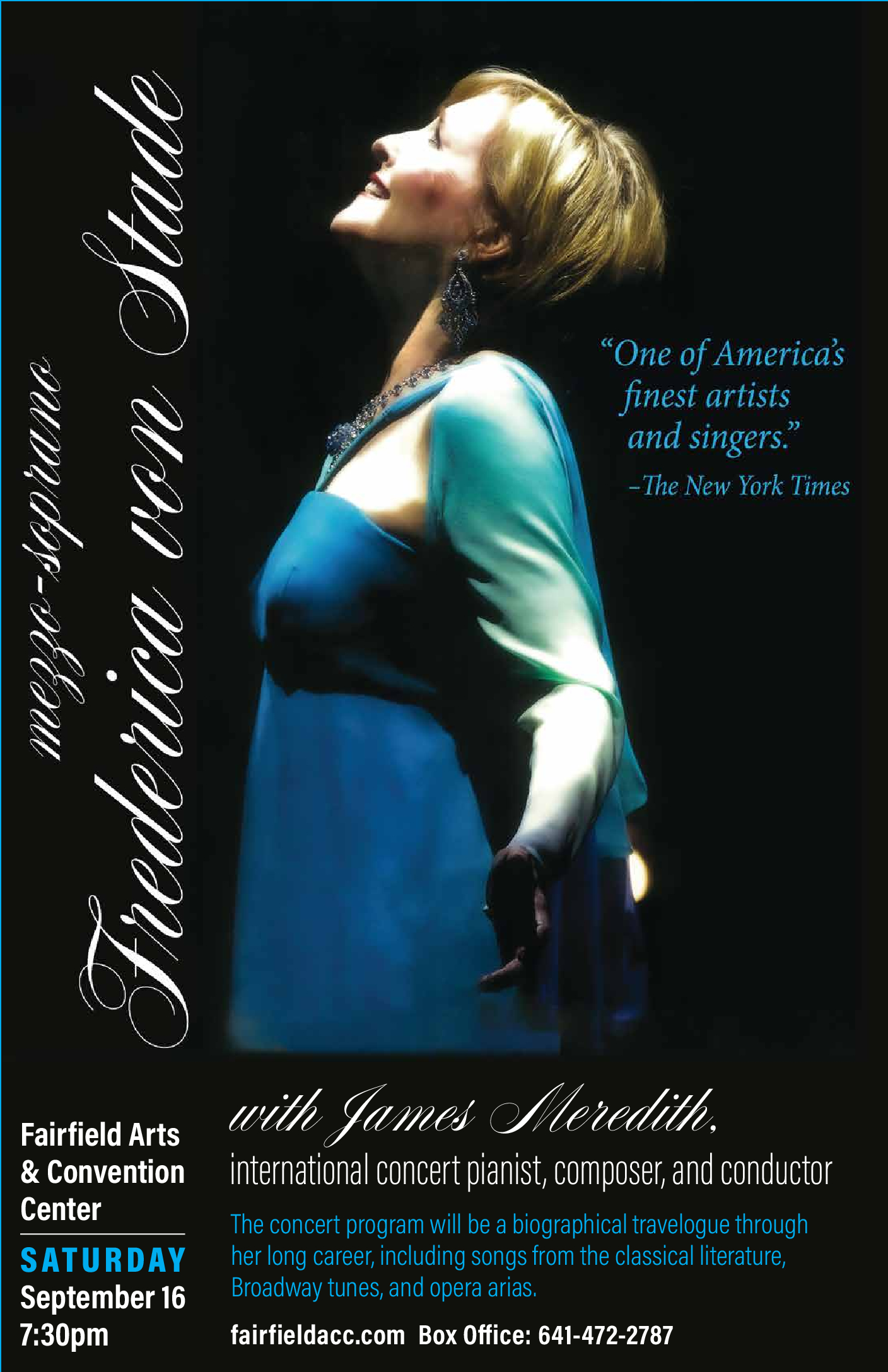 Von Stade, Frederica Portrait of-